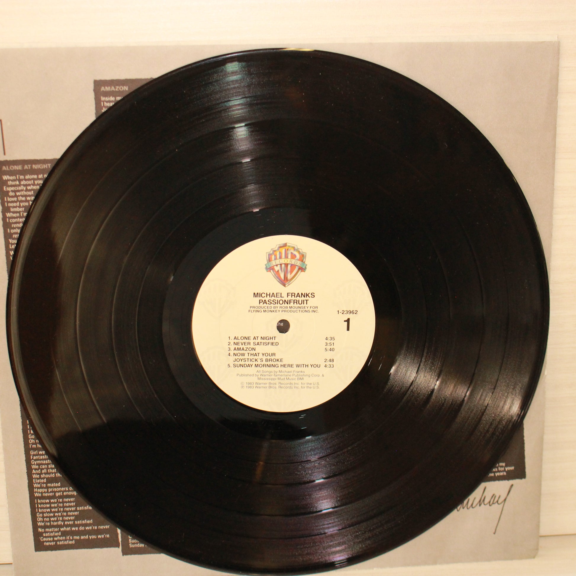 Michael Franks : Passionfruit (LP,Album)