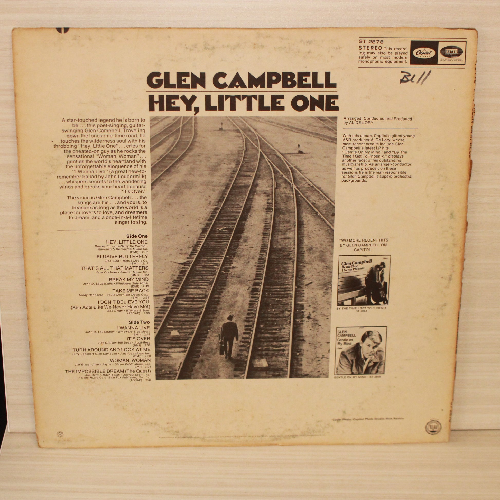 Glen Campbell : Hey, Little One (LP,Album)
