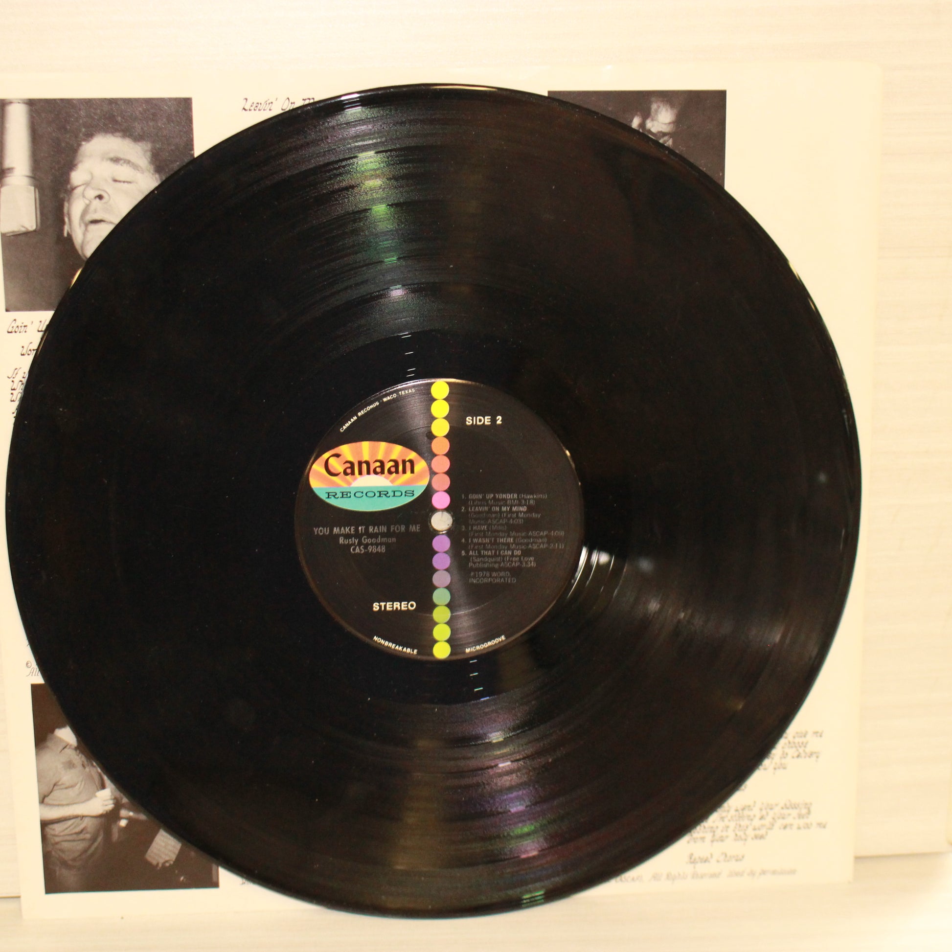 Rusty Goodman : You Make It Rain For Me (LP,Album,Stereo)