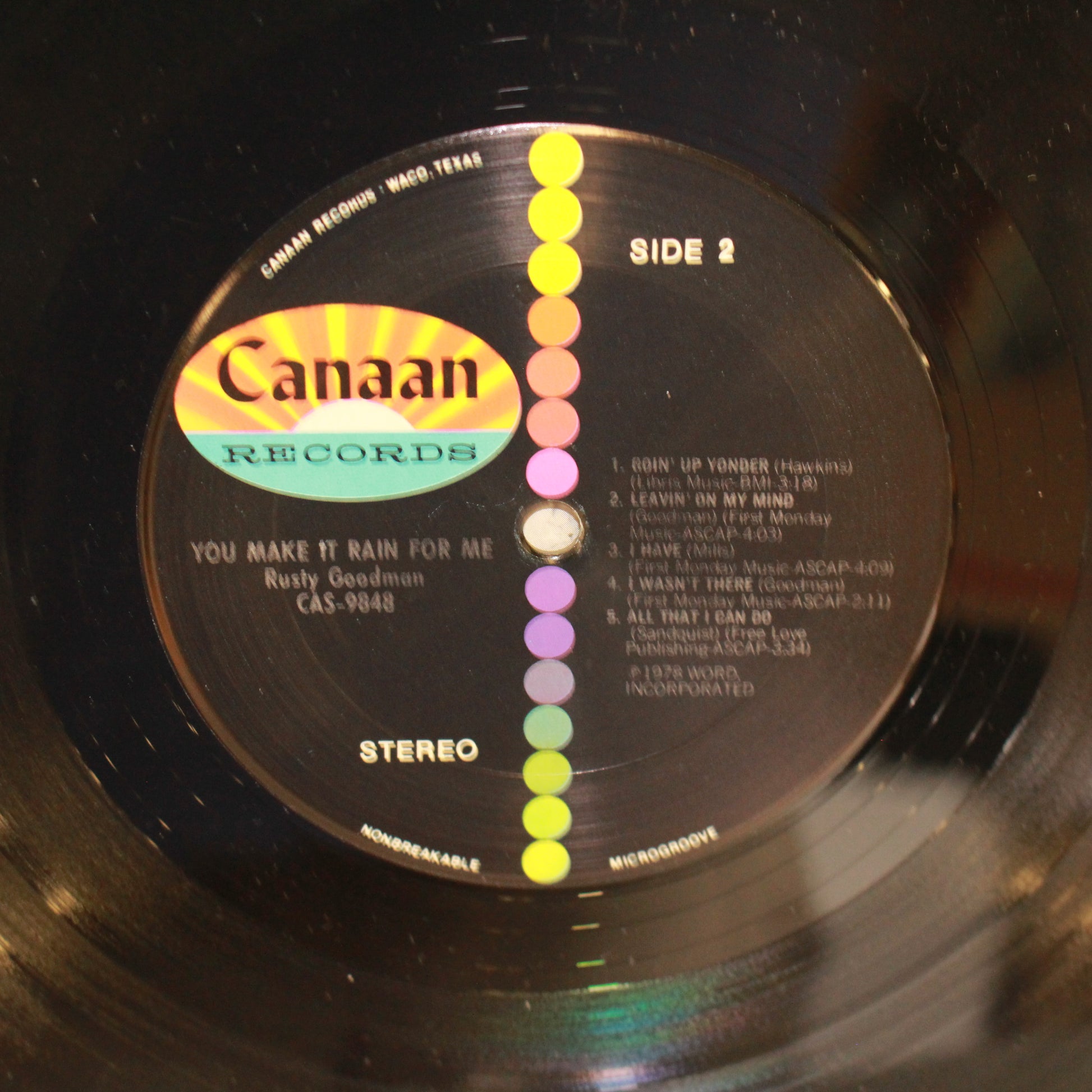 Rusty Goodman : You Make It Rain For Me (LP,Album,Stereo)