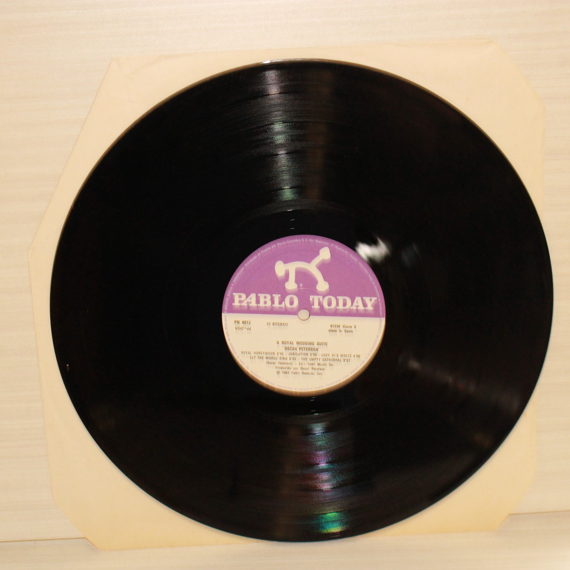 Oscar Peterson : A Royal Wedding Suite (LP)