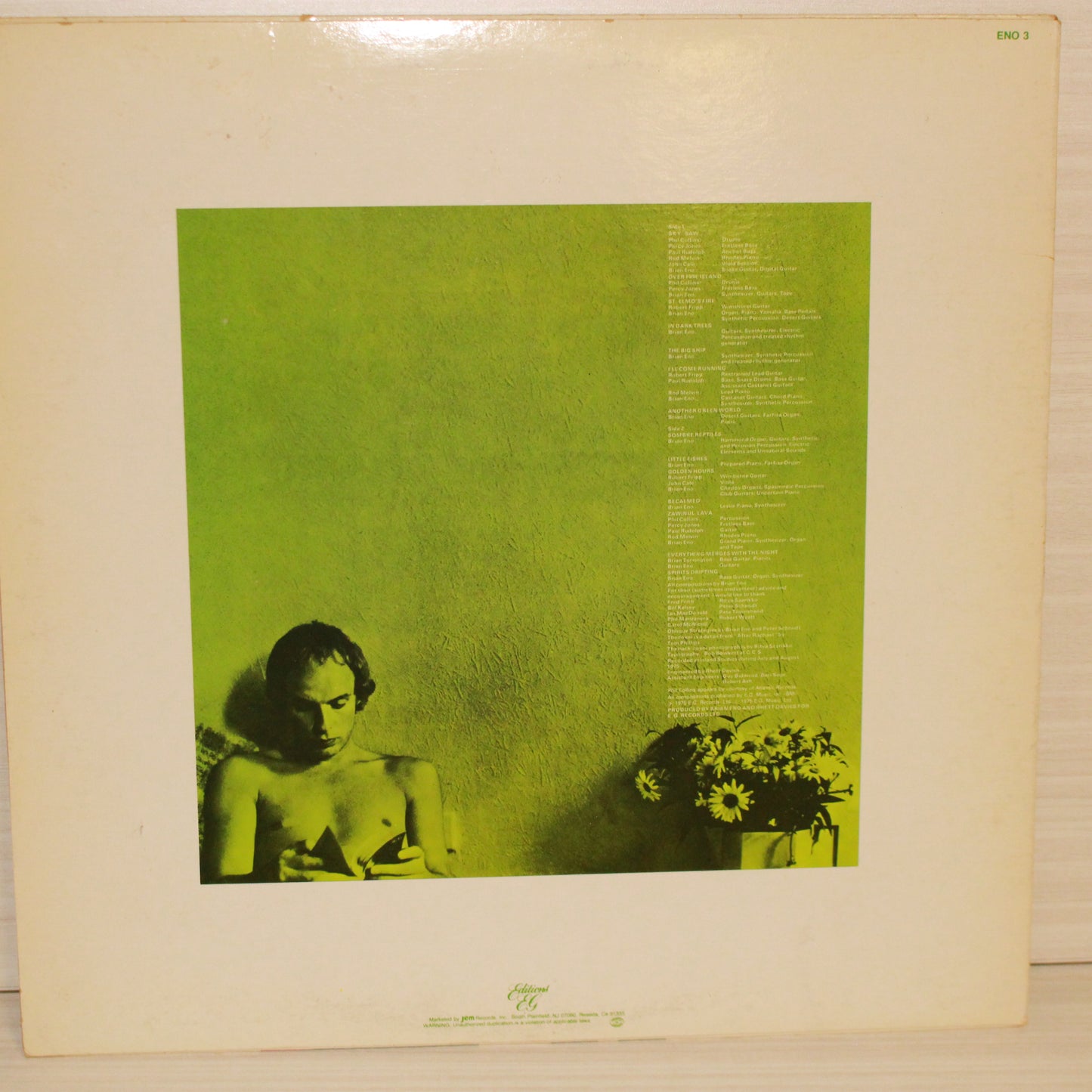 Brian Eno : Another Green World (LP,Album,Reissue)