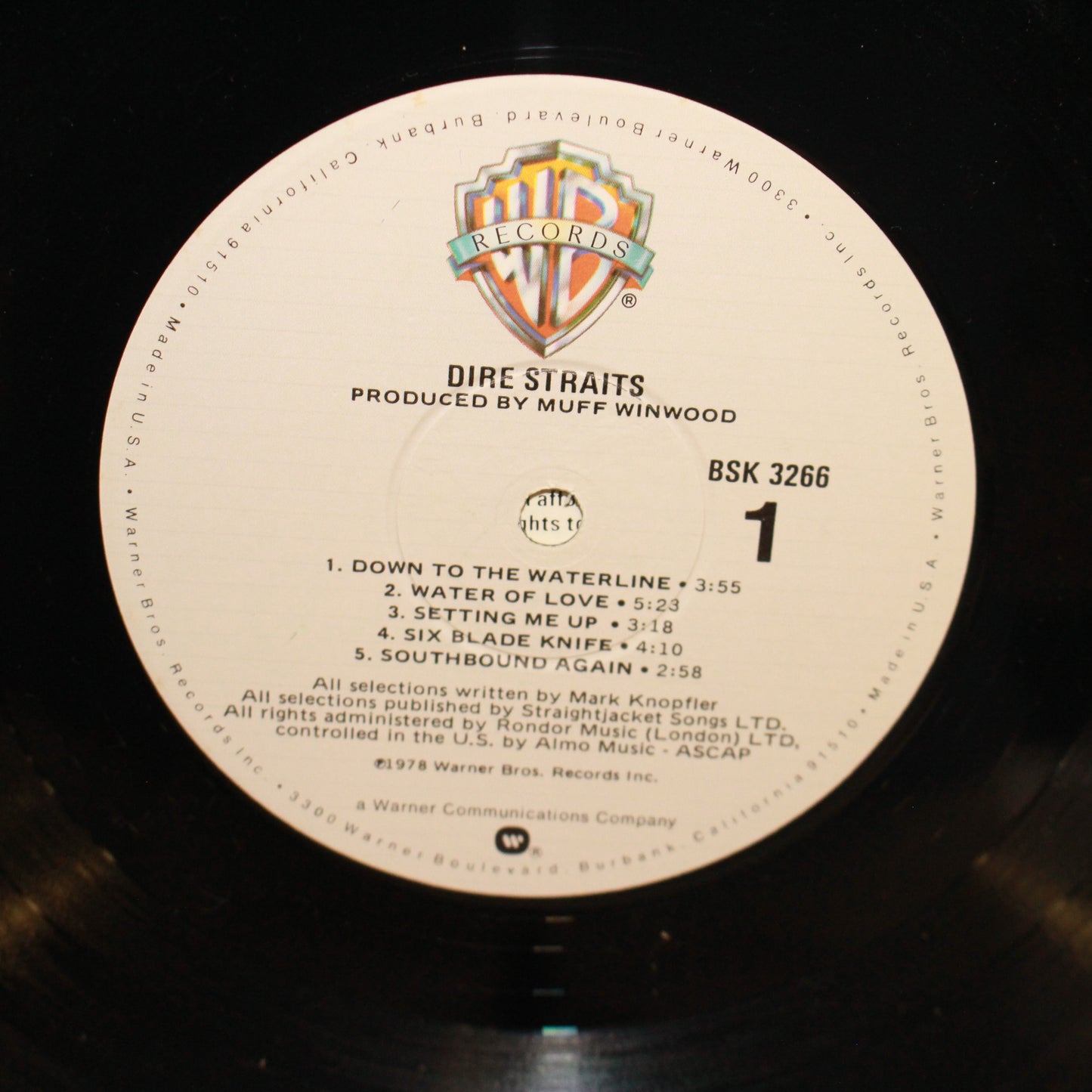 Dire Straits : Dire Straits (LP,Album)