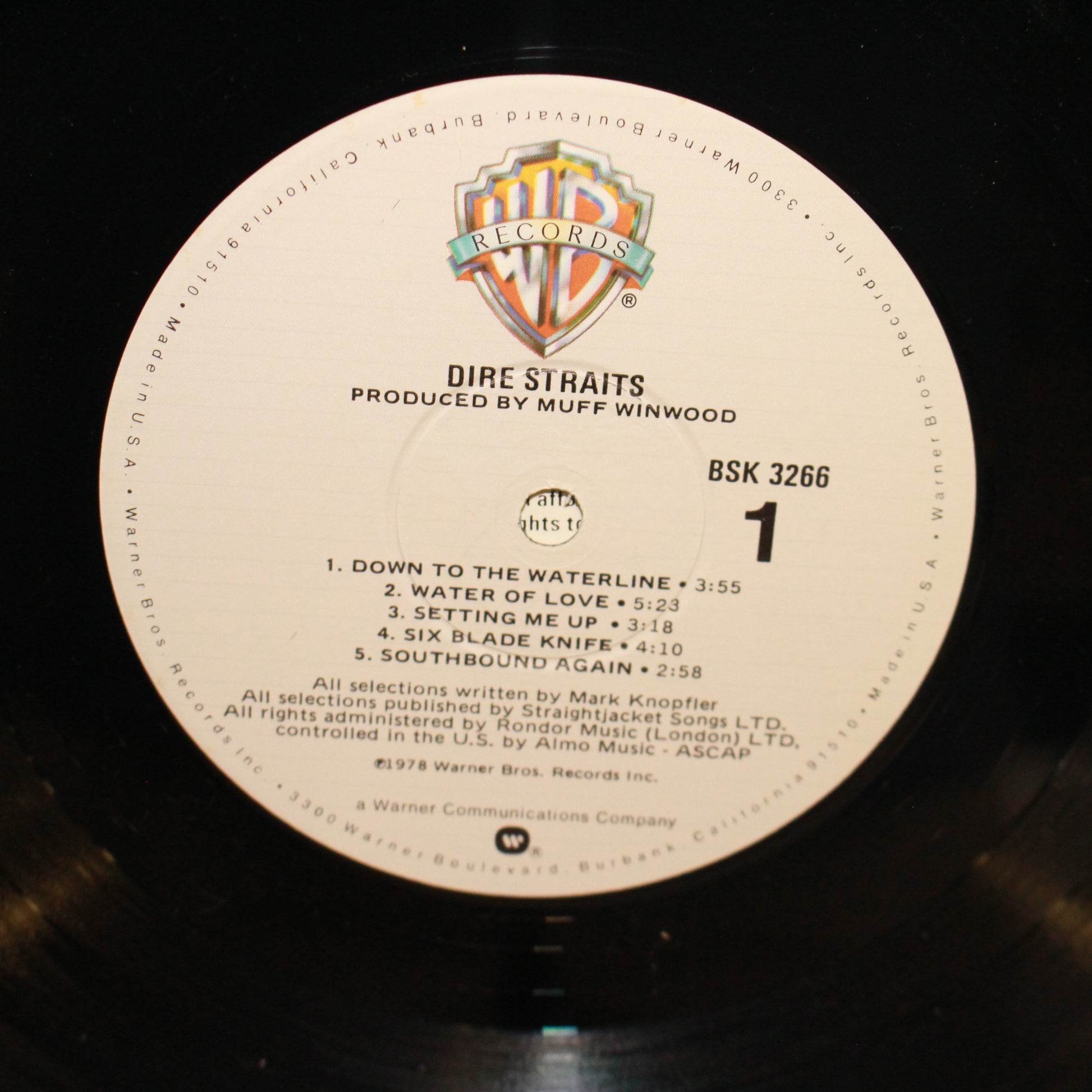 Dire Straits : Dire Straits (LP,Album)