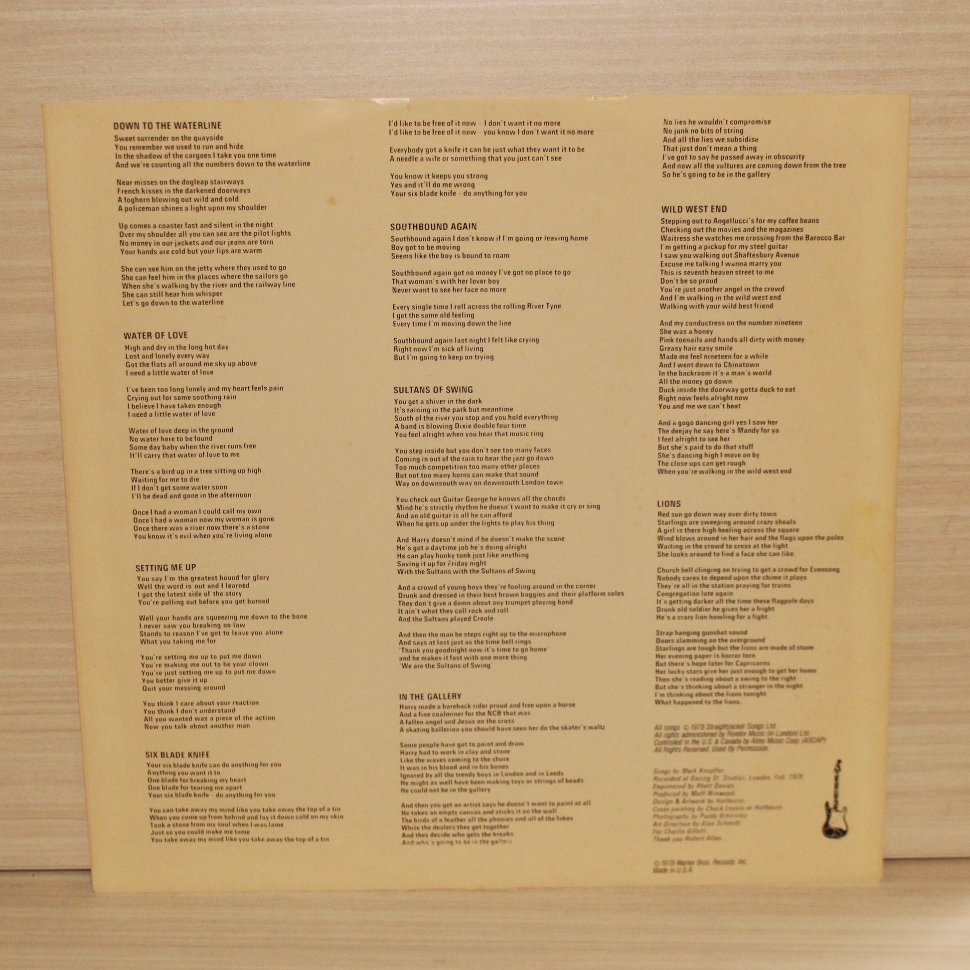 Dire Straits : Dire Straits (LP,Album)