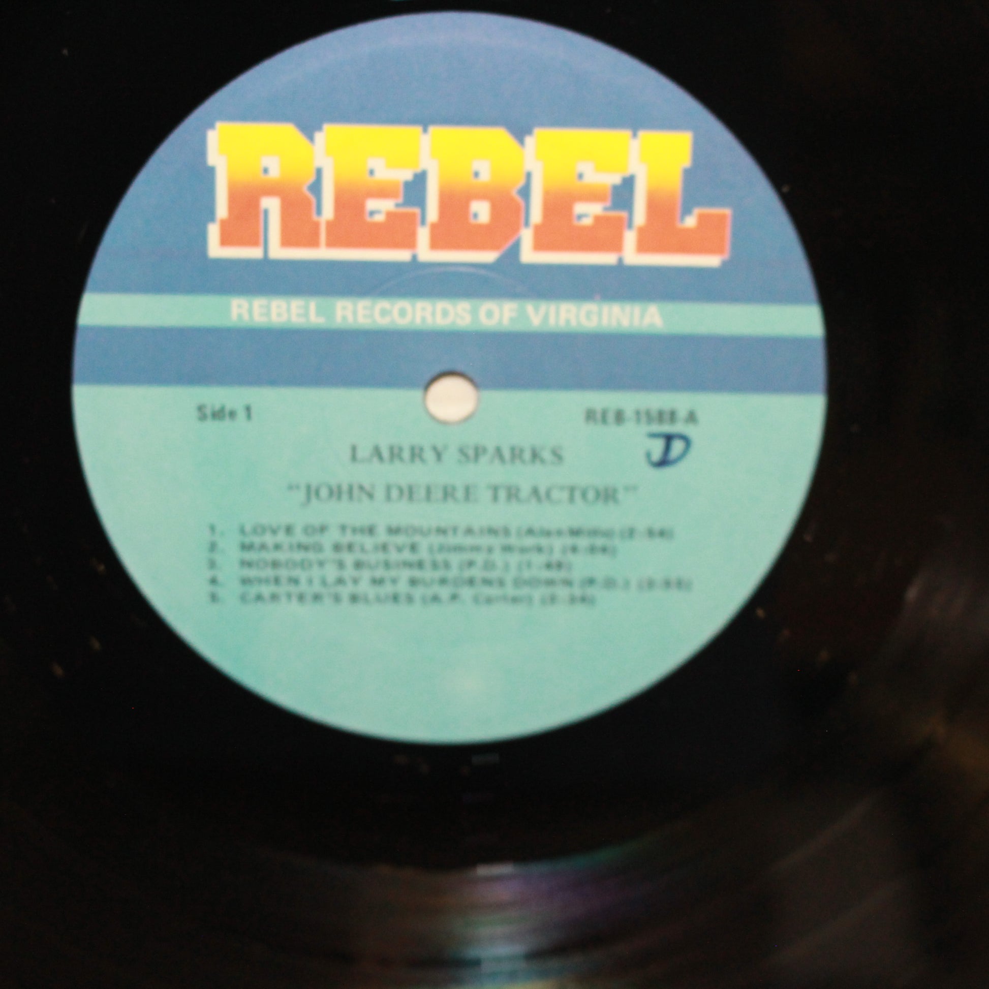 Larry Sparks : John Deere Tractor (LP,Album)