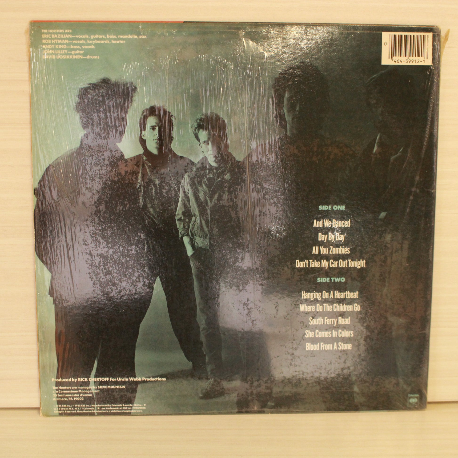 The Hooters : Nervous Night (LP,Album,Stereo)