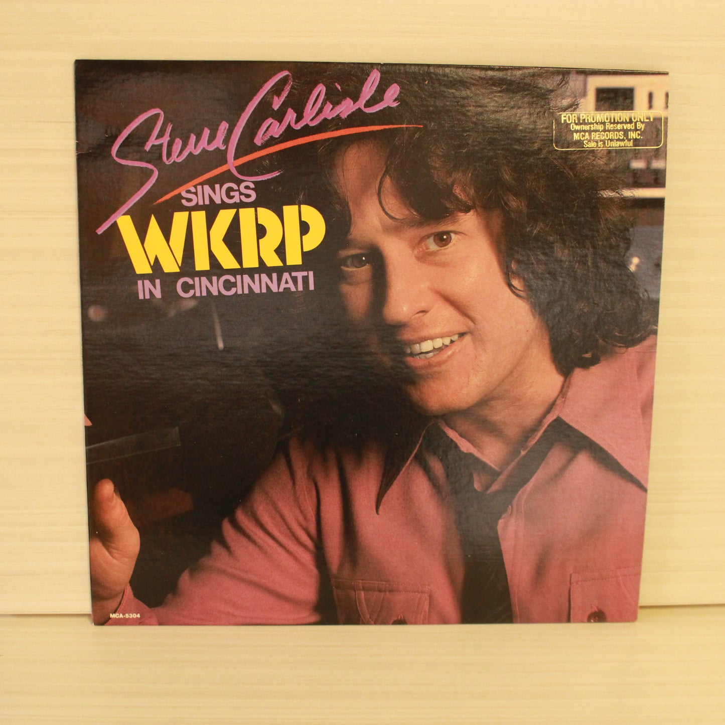 Steve Carlisle : Sings WKRP In Cincinnati (LP)