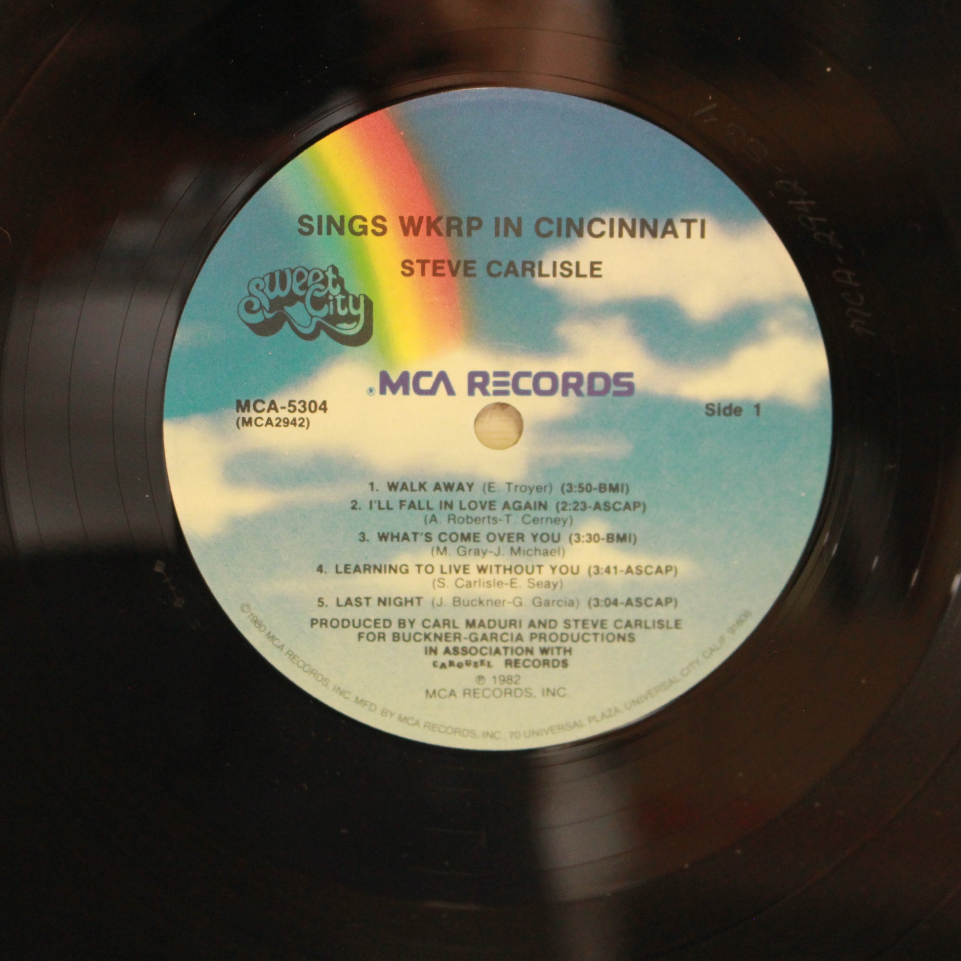 Steve Carlisle : Sings WKRP In Cincinnati (LP)
