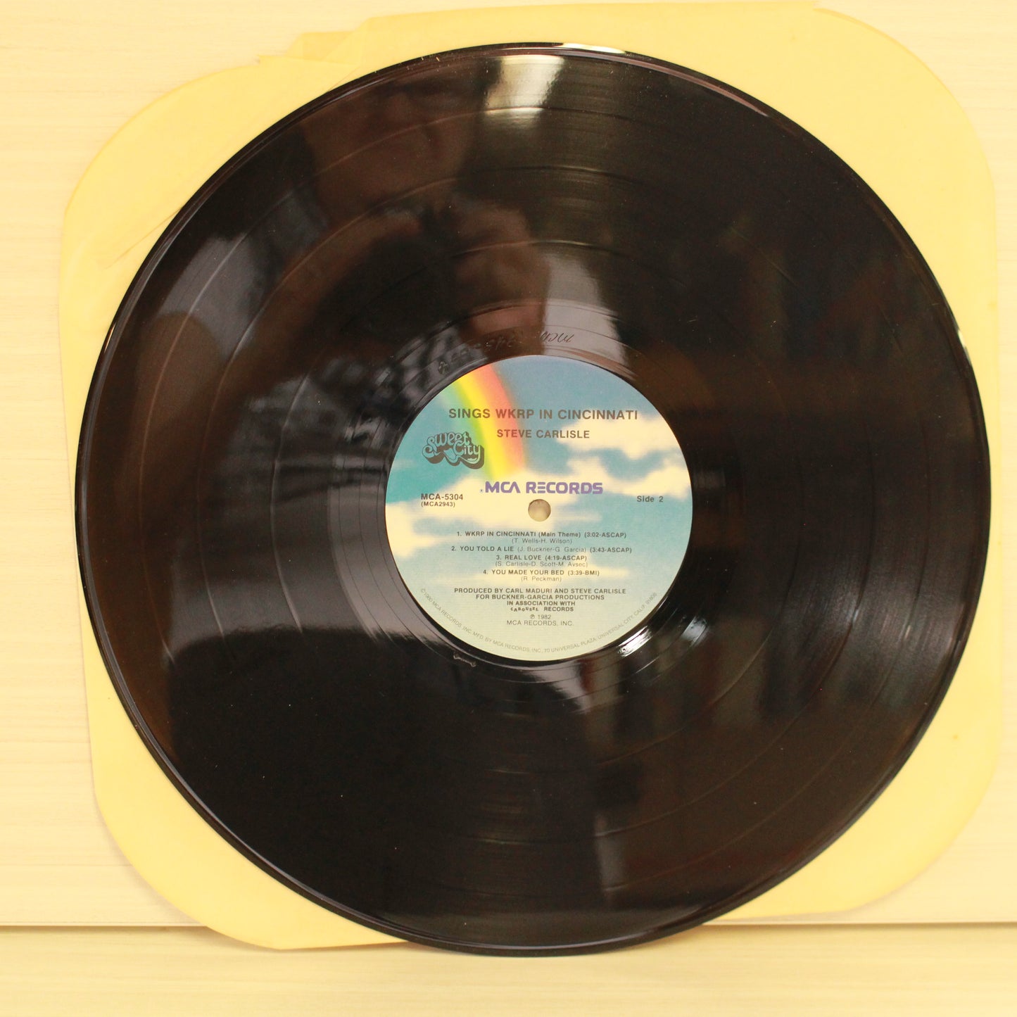 Steve Carlisle : Sings WKRP In Cincinnati (LP)