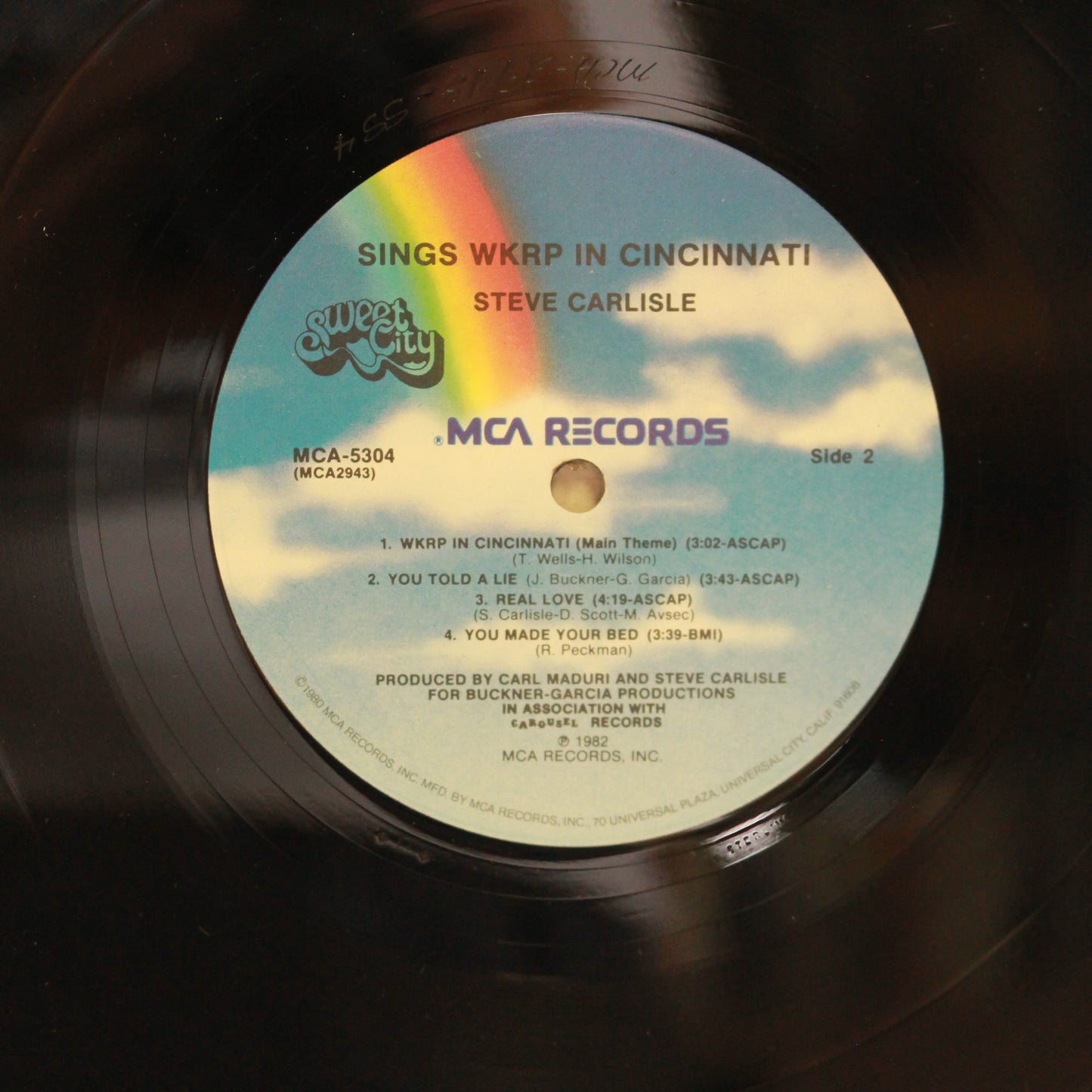Steve Carlisle : Sings WKRP In Cincinnati (LP)