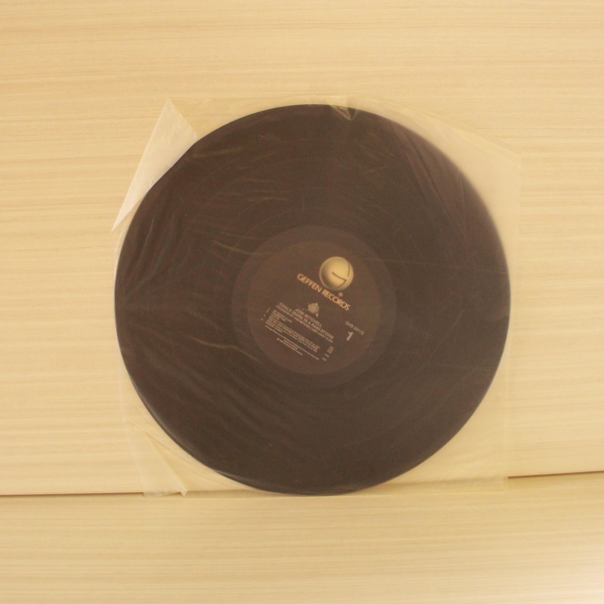 Joni Mitchell : Chalk Mark In A Rain Storm (LP,Album,Stereo)