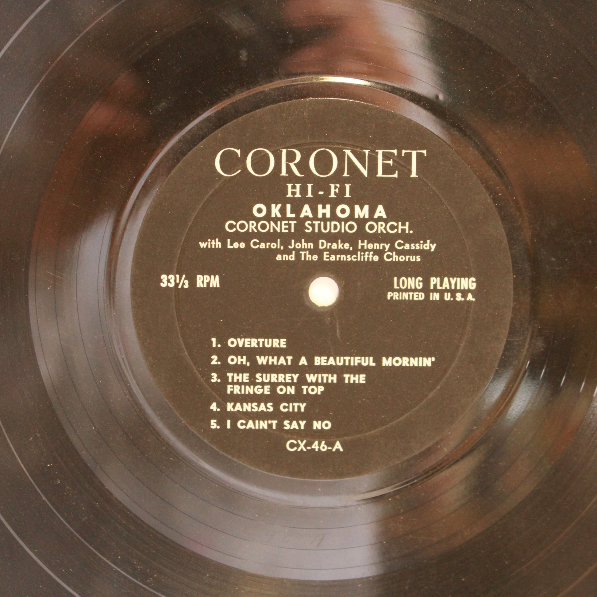 Rodgers & Hammerstein : Oklahoma (Sound Track) (LP,Mono)