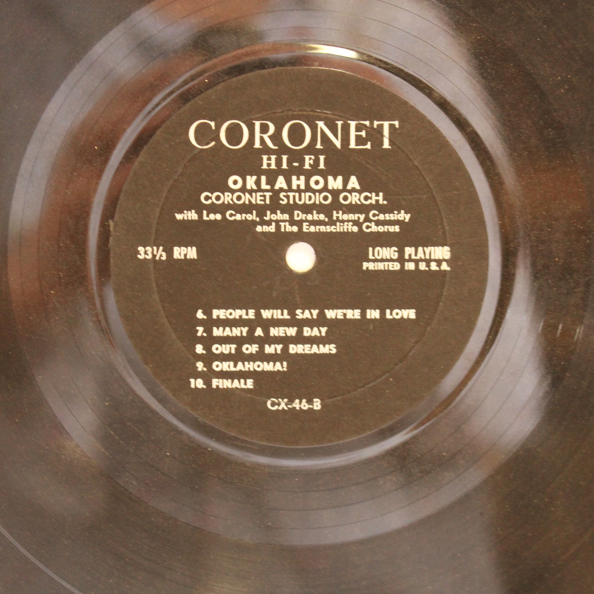 Rodgers & Hammerstein : Oklahoma (Sound Track) (LP,Mono)