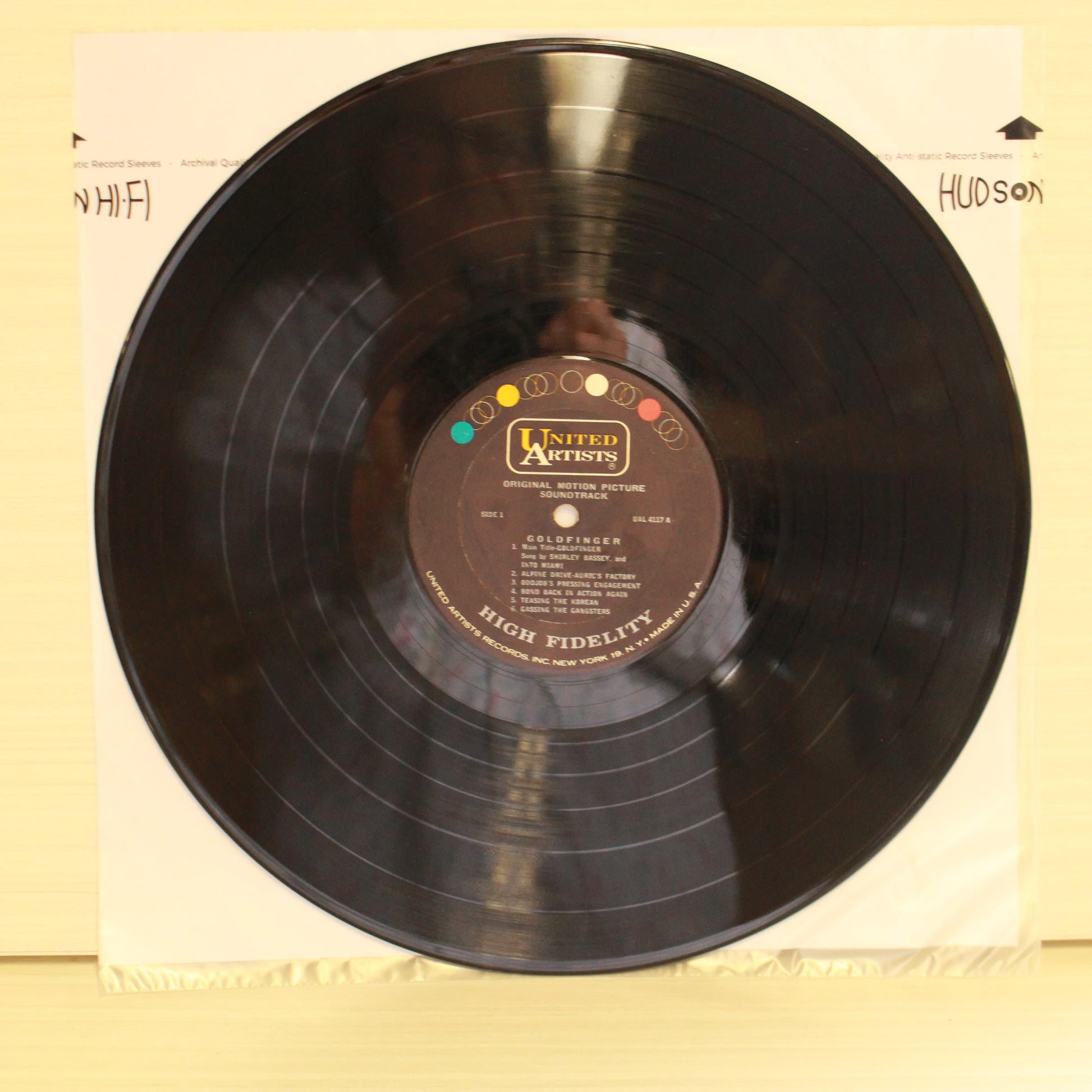 John Barry : Goldfinger (Original Motion Picture Soundtrack) (LP,Album,Mono)