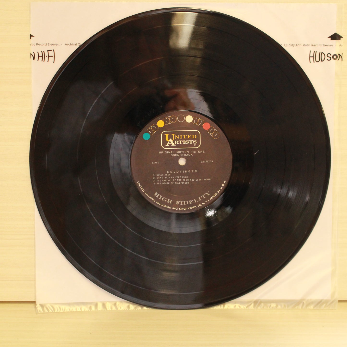 John Barry : Goldfinger (Original Motion Picture Soundtrack) (LP,Album,Mono)