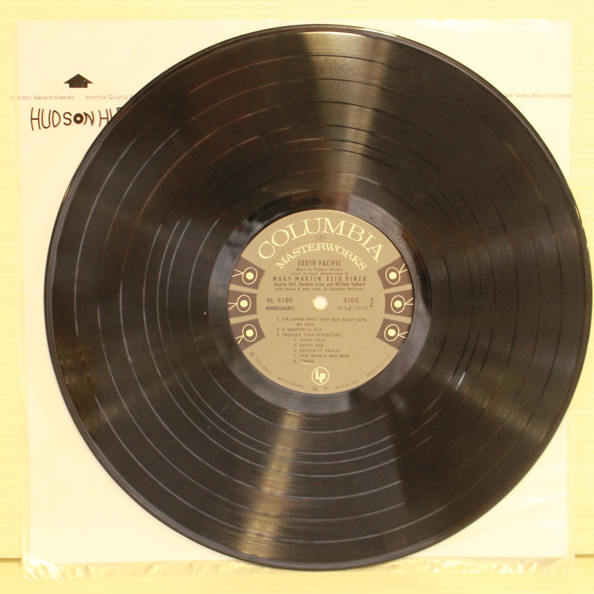 Rodgers & Hammerstein / Featuring Mary Martin, Ezio Pinza With "South Pacific" Original Broadway Cast : South Pacific (LP,Album,Reissue,Mono)
