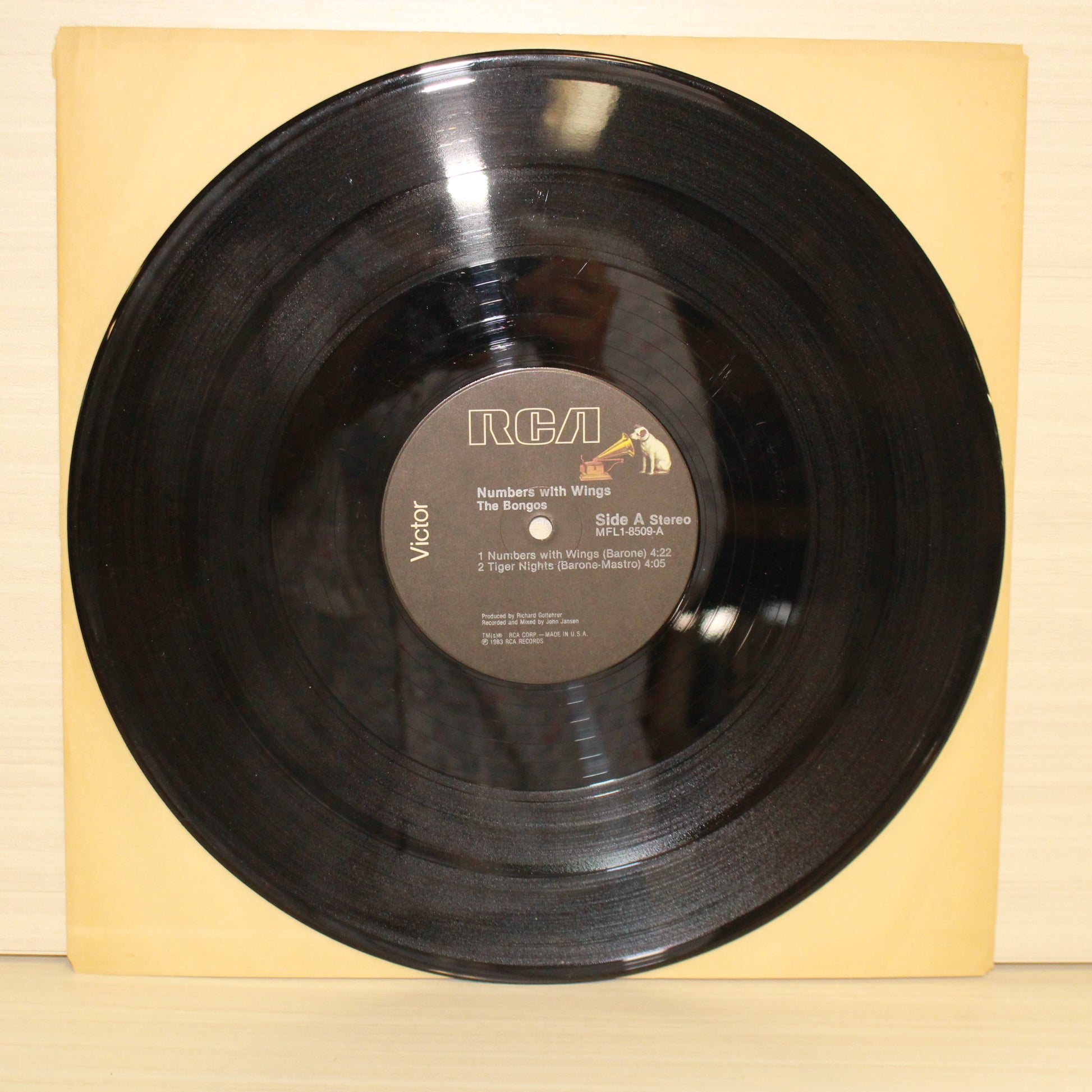 The Bongos : Numbers With Wings (LP,Mini-Album)