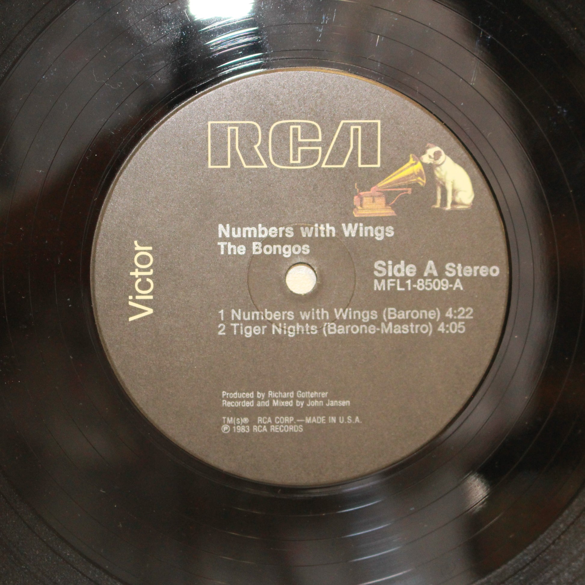The Bongos : Numbers With Wings (LP,Mini-Album)