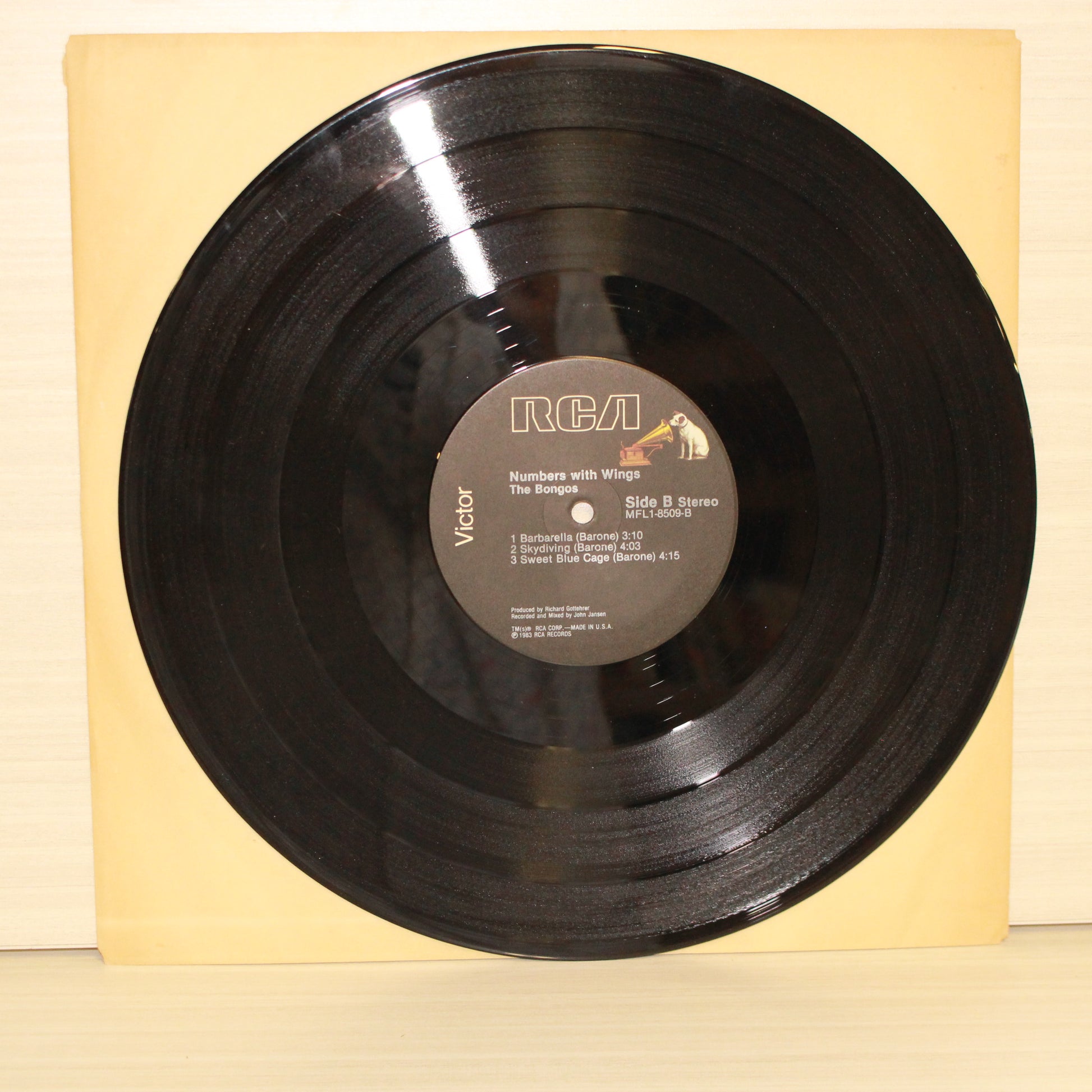 The Bongos : Numbers With Wings (LP,Mini-Album)