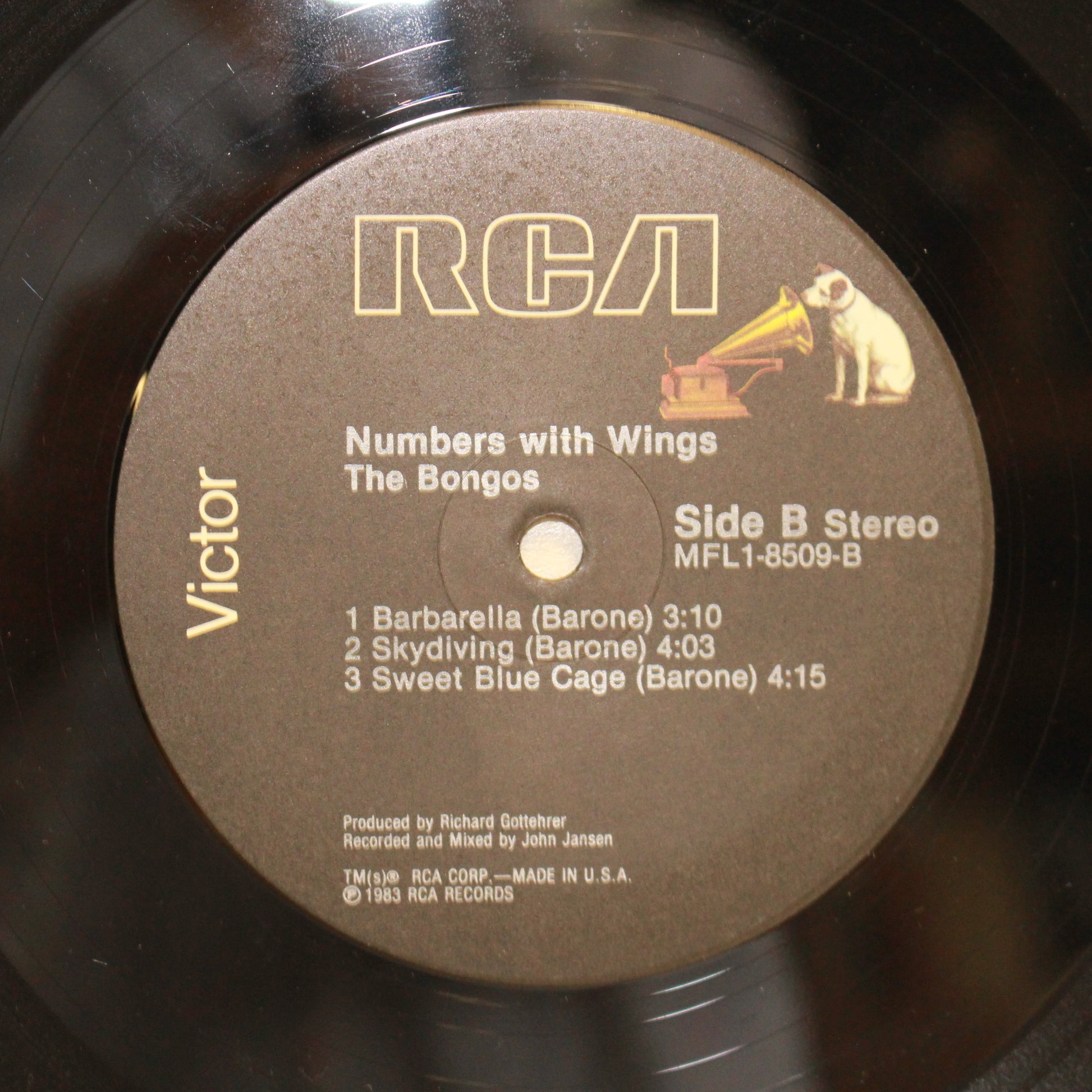 The Bongos : Numbers With Wings (LP,Mini-Album)