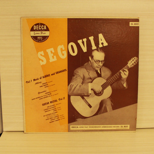Andrés Segovia : Guitar Solos (LP)