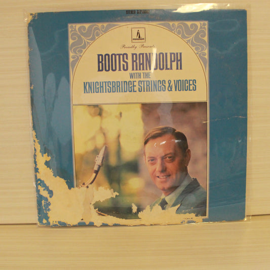 Boots Randolph with The Knightsbridge Strings : Boots Randolph With The Knightsbridge Strings & Voices (LP,Album,Stereo)