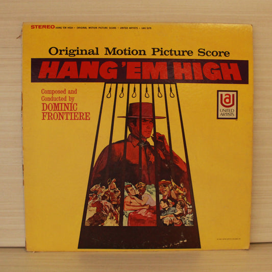 Dominic Frontiere : Hang 'Em High (Original Motion Picture Score) (LP,Album,Stereo)