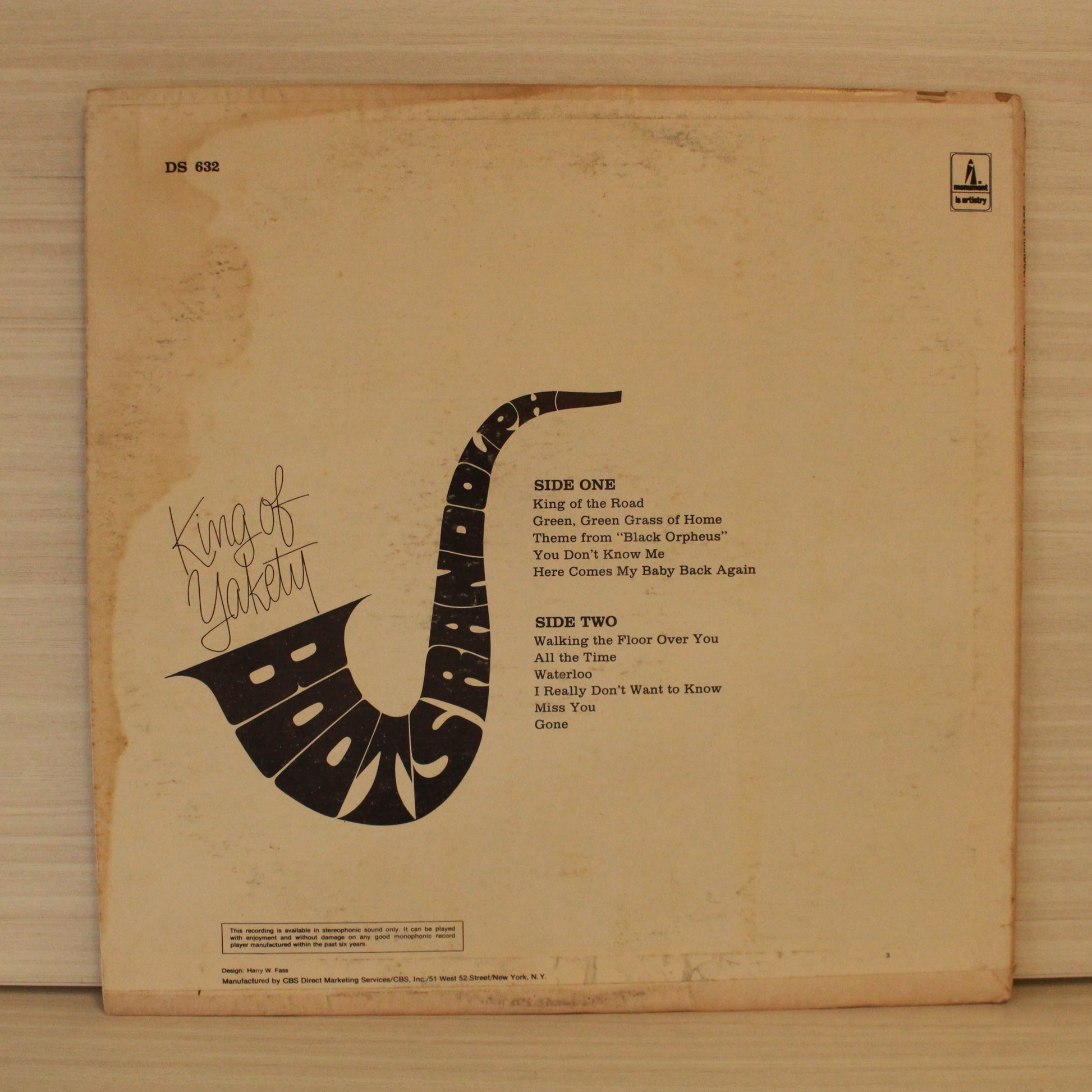 Boots Randolph : King Of Yakety (LP,Compilation)