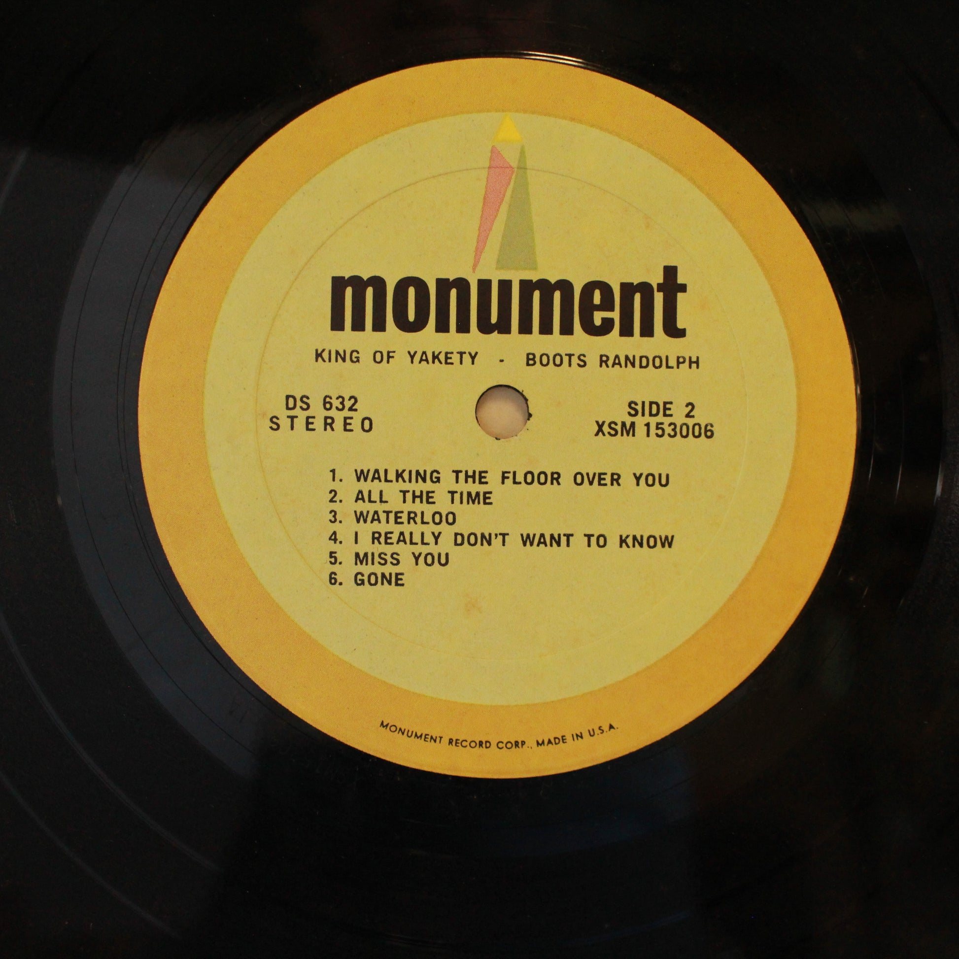 Boots Randolph : King Of Yakety (LP,Compilation)