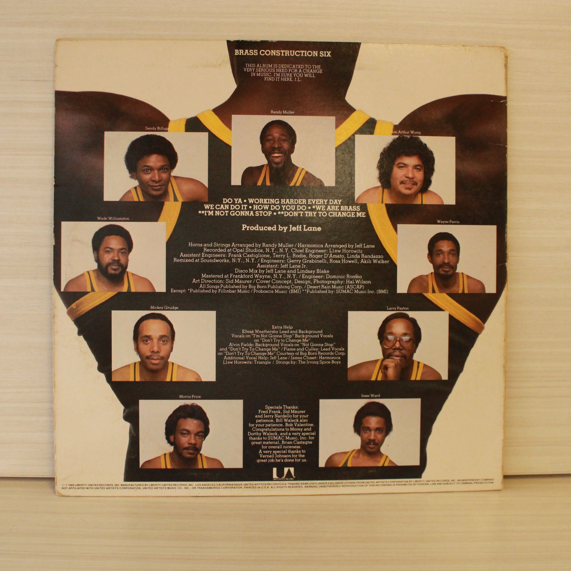 Brass Construction : Brass Construction 6 (LP,Album)