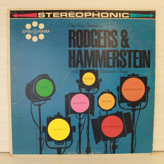 Stradivari Strings : Ping Pong Percussion:  Rodgers & Hammerstein (LP,Stereo)