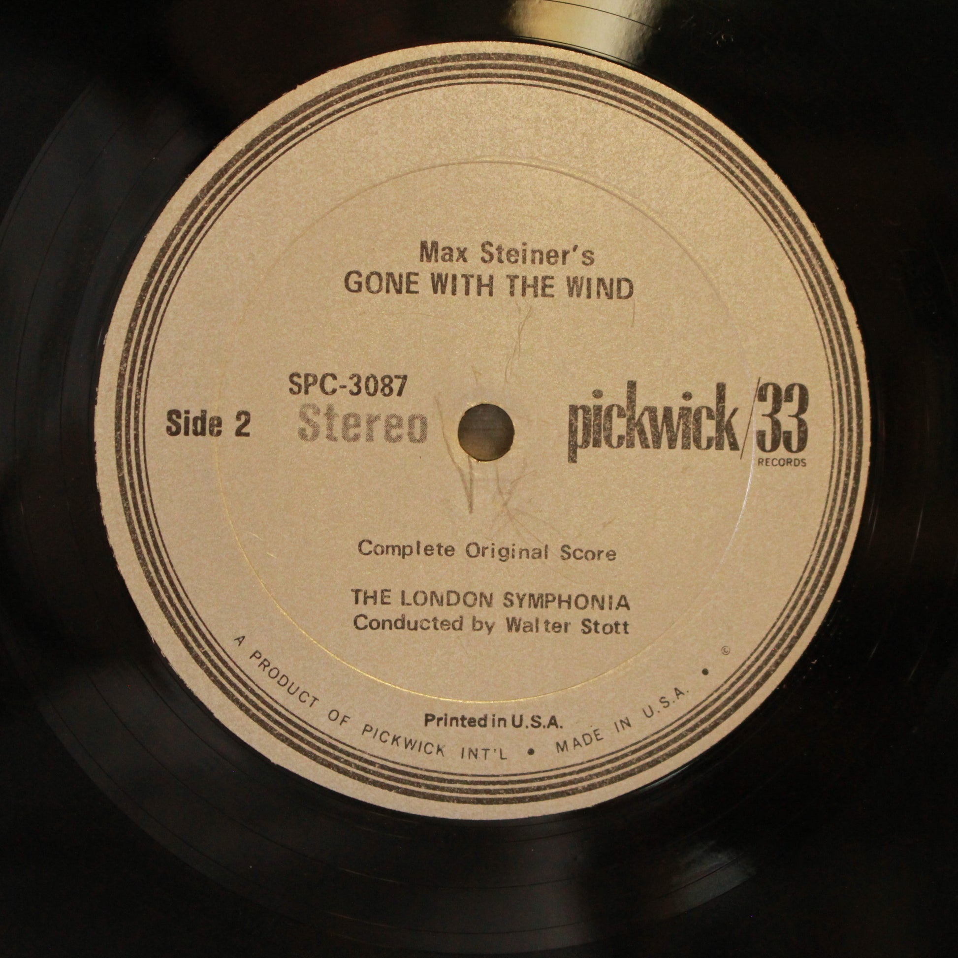 Symphonia Orchestra : Max Steiner's Complete Original Score Gone With The Wind (LP,Album)