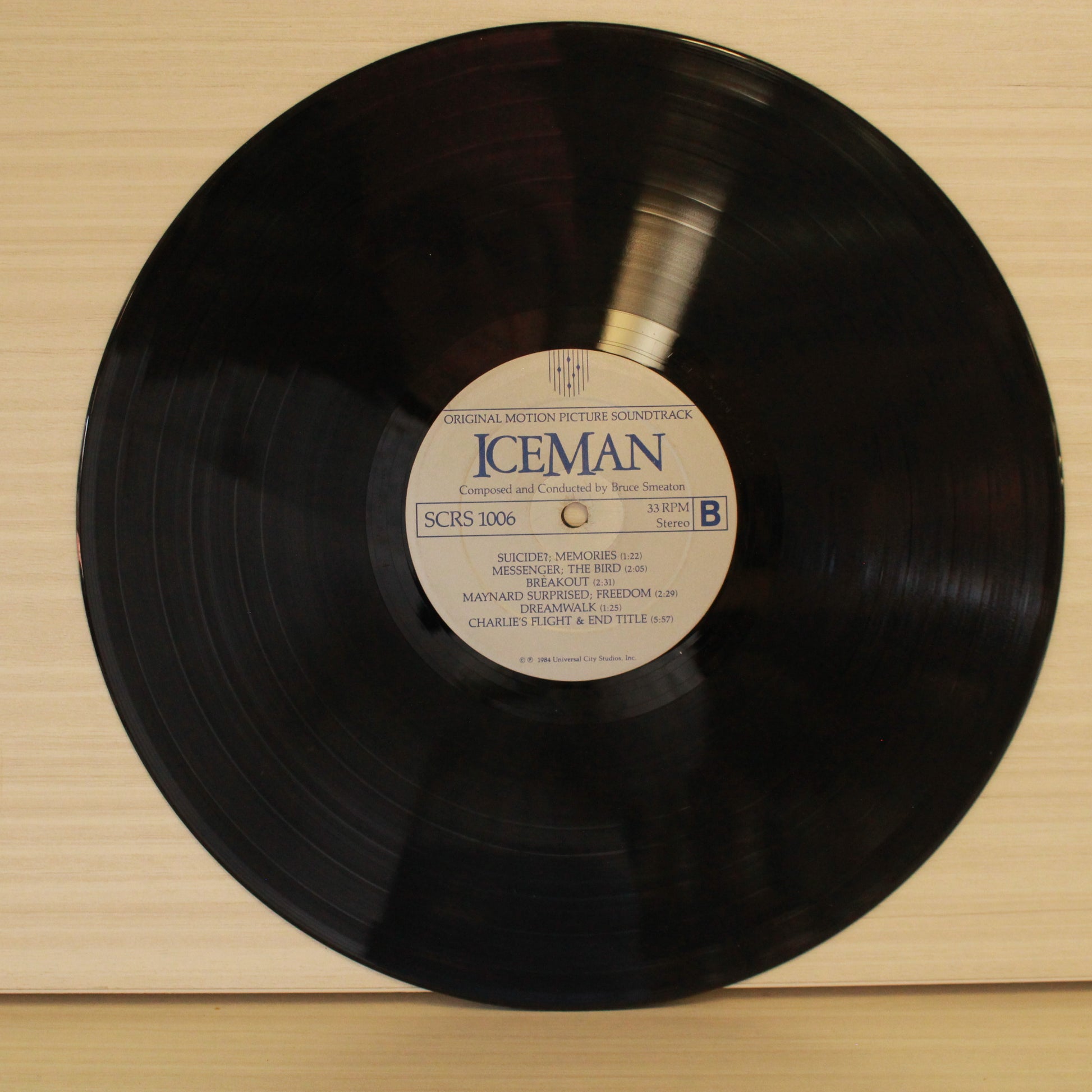 Bruce Smeaton : Iceman (Original Motion Picture Soundtrack) (LP,Album)