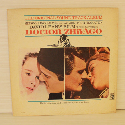 Maurice Jarre : Doctor Zhivago (Original Sound Track Album) (LP,Album,Mono)