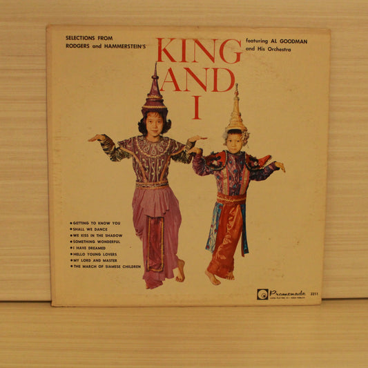 Al Goodman And His Orchestra With Susan Shaute And Richard Torigi : King And I (LP,Album)