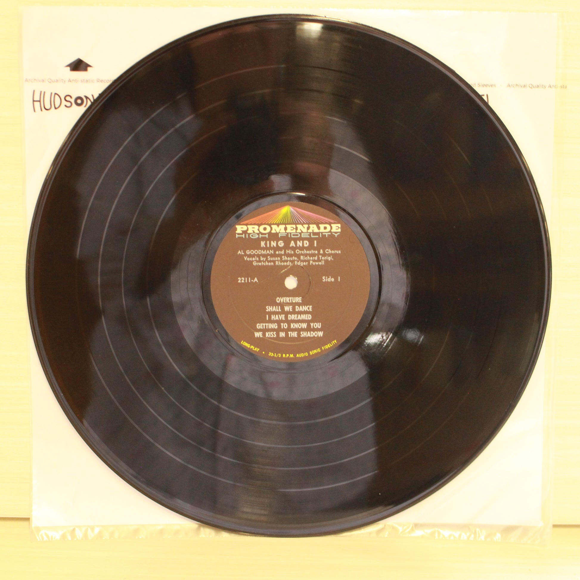 Al Goodman And His Orchestra With Susan Shaute And Richard Torigi : King And I (LP,Album)