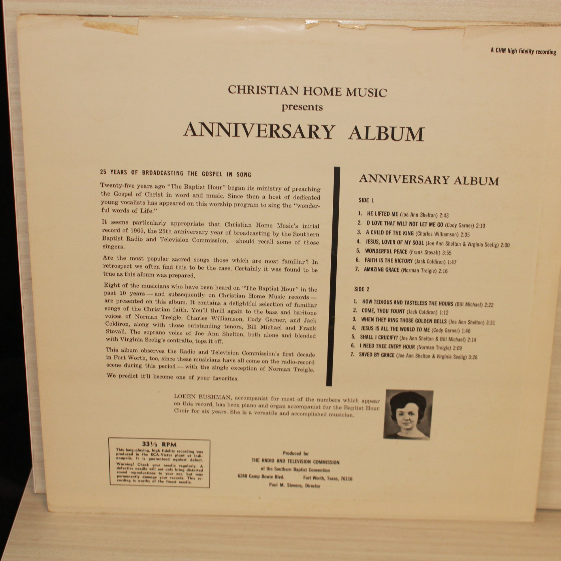 Various : Anniversary Album (LP,Album)