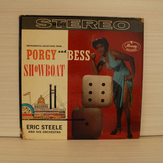 Eric Steele And His Orchestra : Instrumental Selections From Porgy And Bess And Showboat (LP,Album,Stereo)