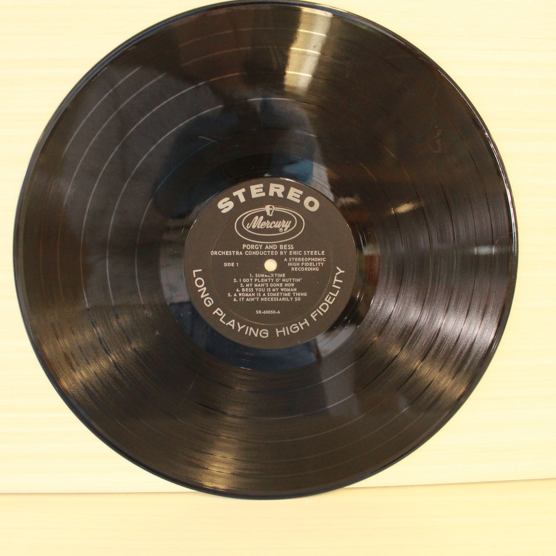 Eric Steele And His Orchestra : Instrumental Selections From Porgy And Bess And Showboat (LP,Album,Stereo)