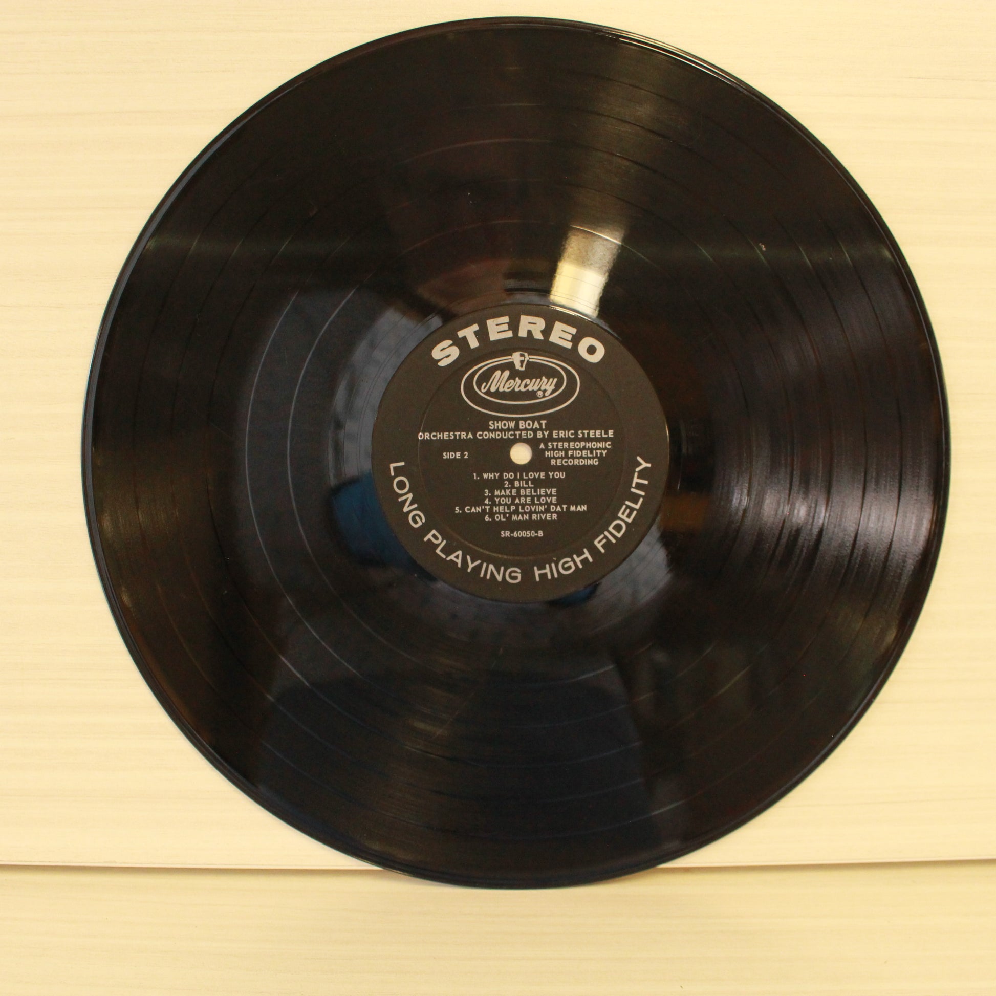 Eric Steele And His Orchestra : Instrumental Selections From Porgy And Bess And Showboat (LP,Album,Stereo)