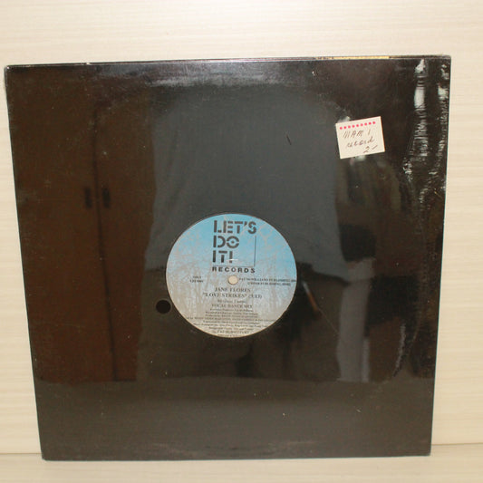 Jane Flores : Love Strikes (12",Maxi-Single)