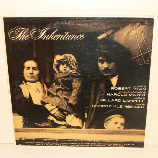 Robert Ryan, George Kleinsinger : The Inheritance: From The Film Sound Track With Additional Narration (LP,Mono)