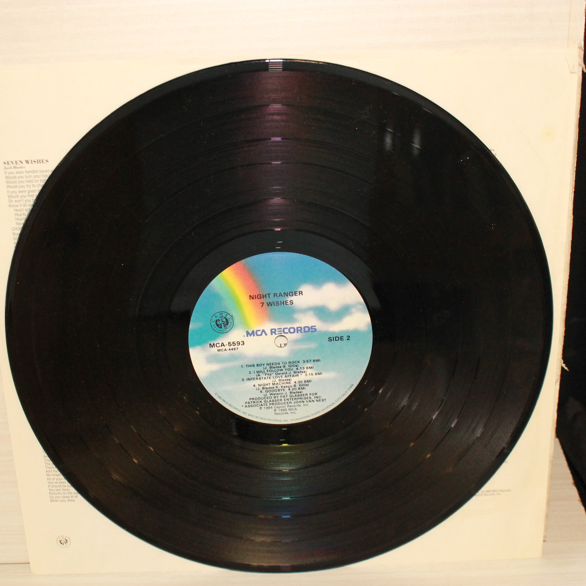 Night Ranger : 7 Wishes (LP,Album)
