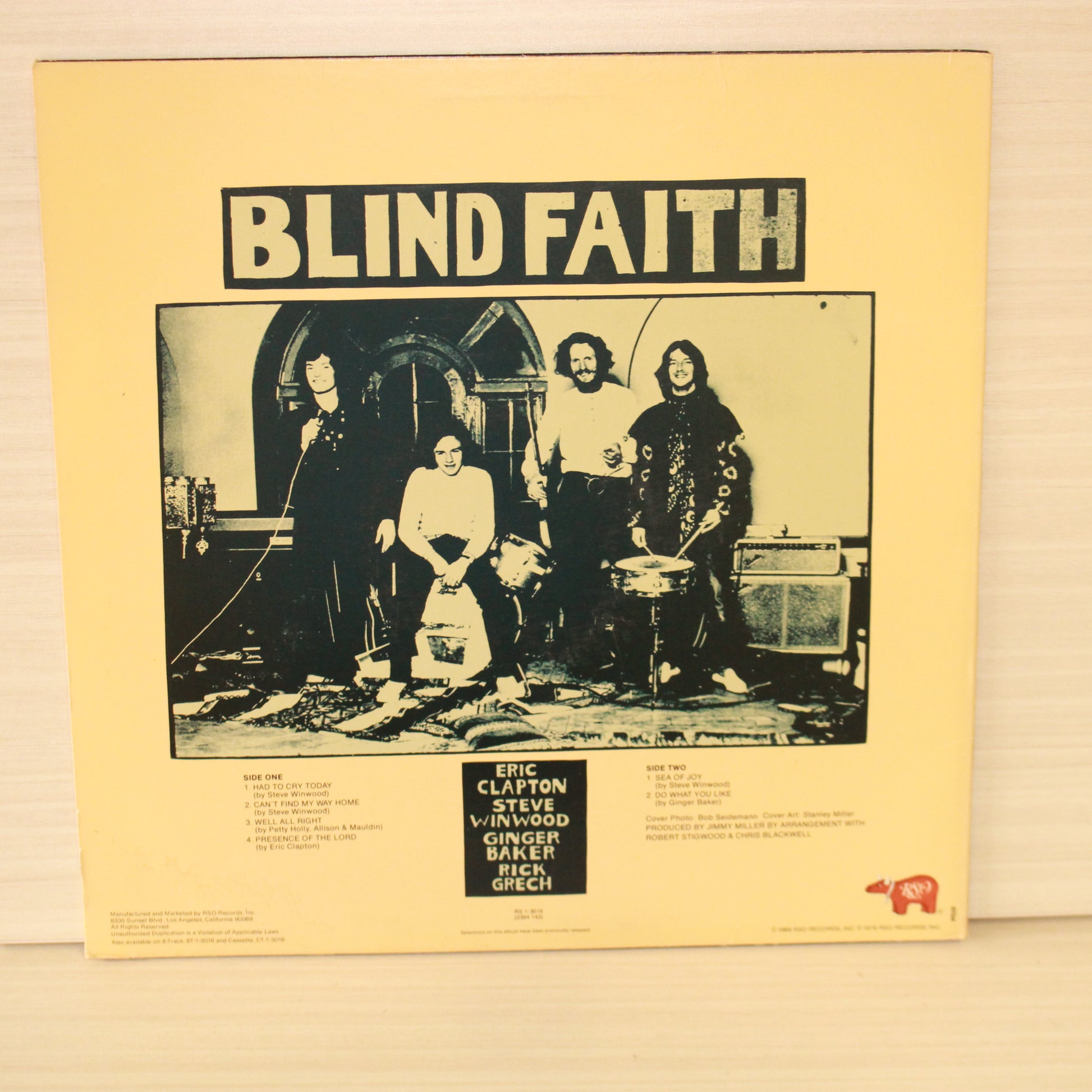 Blind Faith (2) : Blind Faith (LP,Album,Reissue)