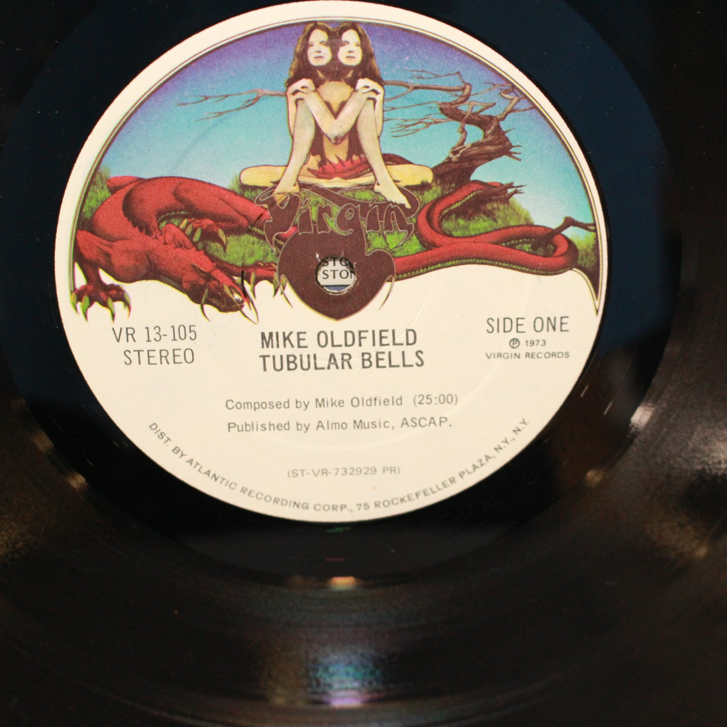 Mike Oldfield : Tubular Bells (LP,Album,Stereo)