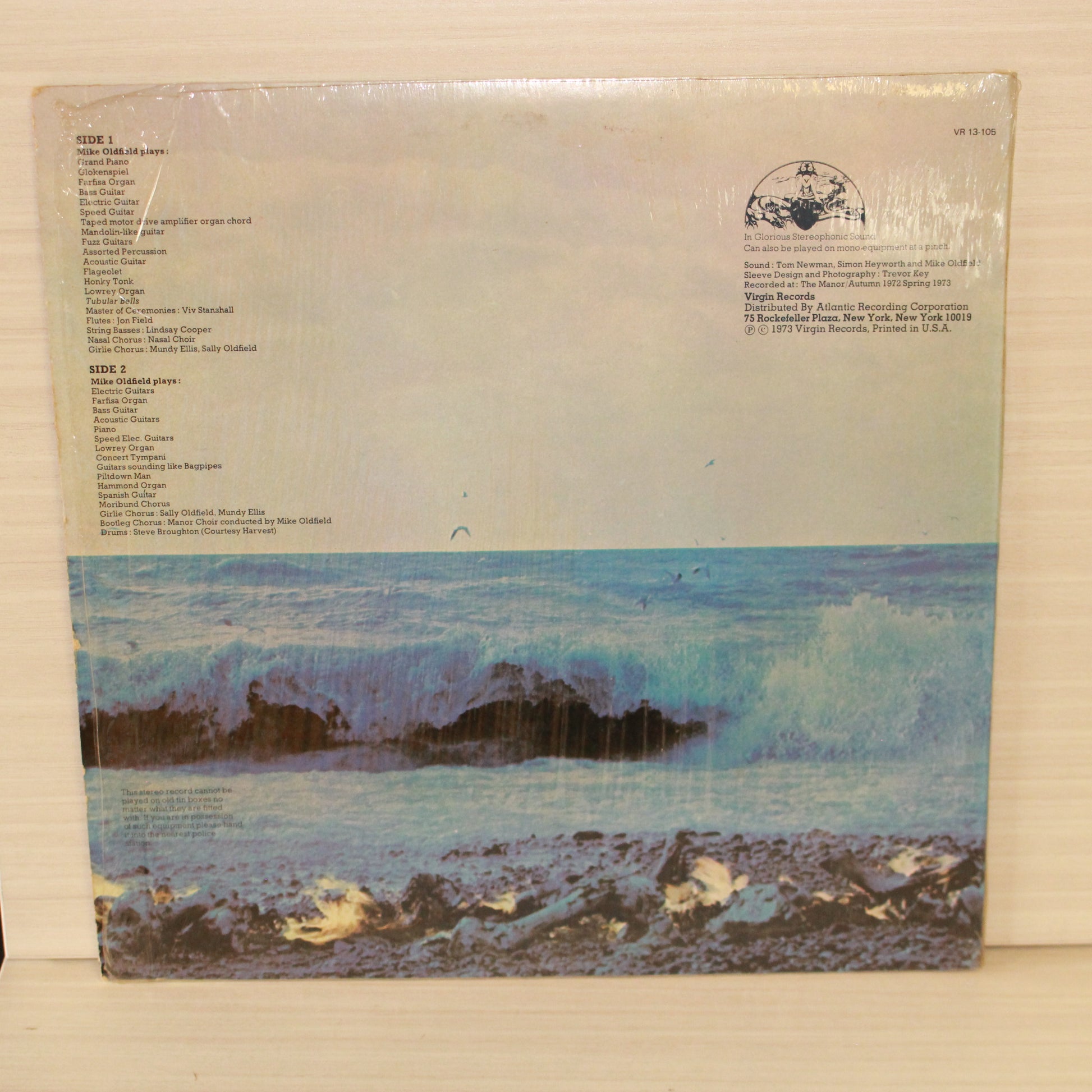 Mike Oldfield : Tubular Bells (LP,Album,Stereo)