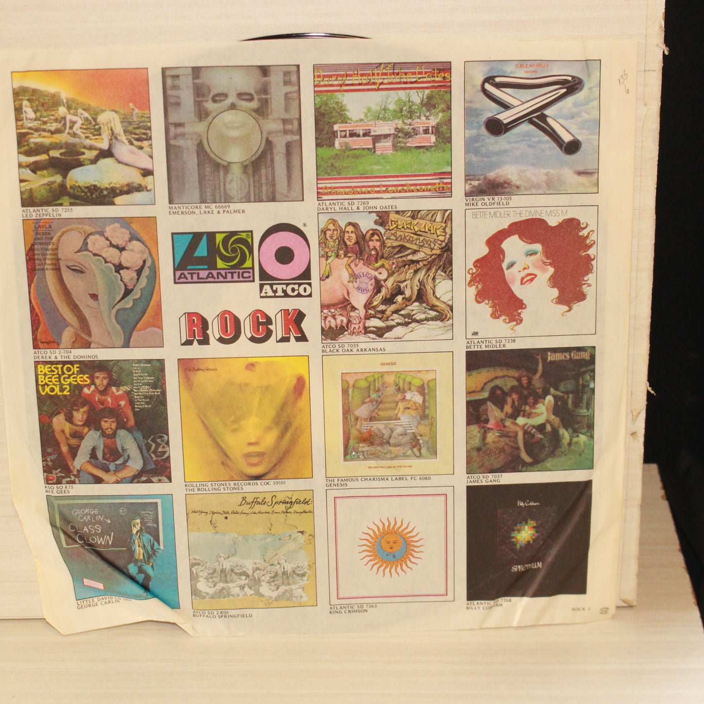 Mike Oldfield : Tubular Bells (LP,Album,Stereo)