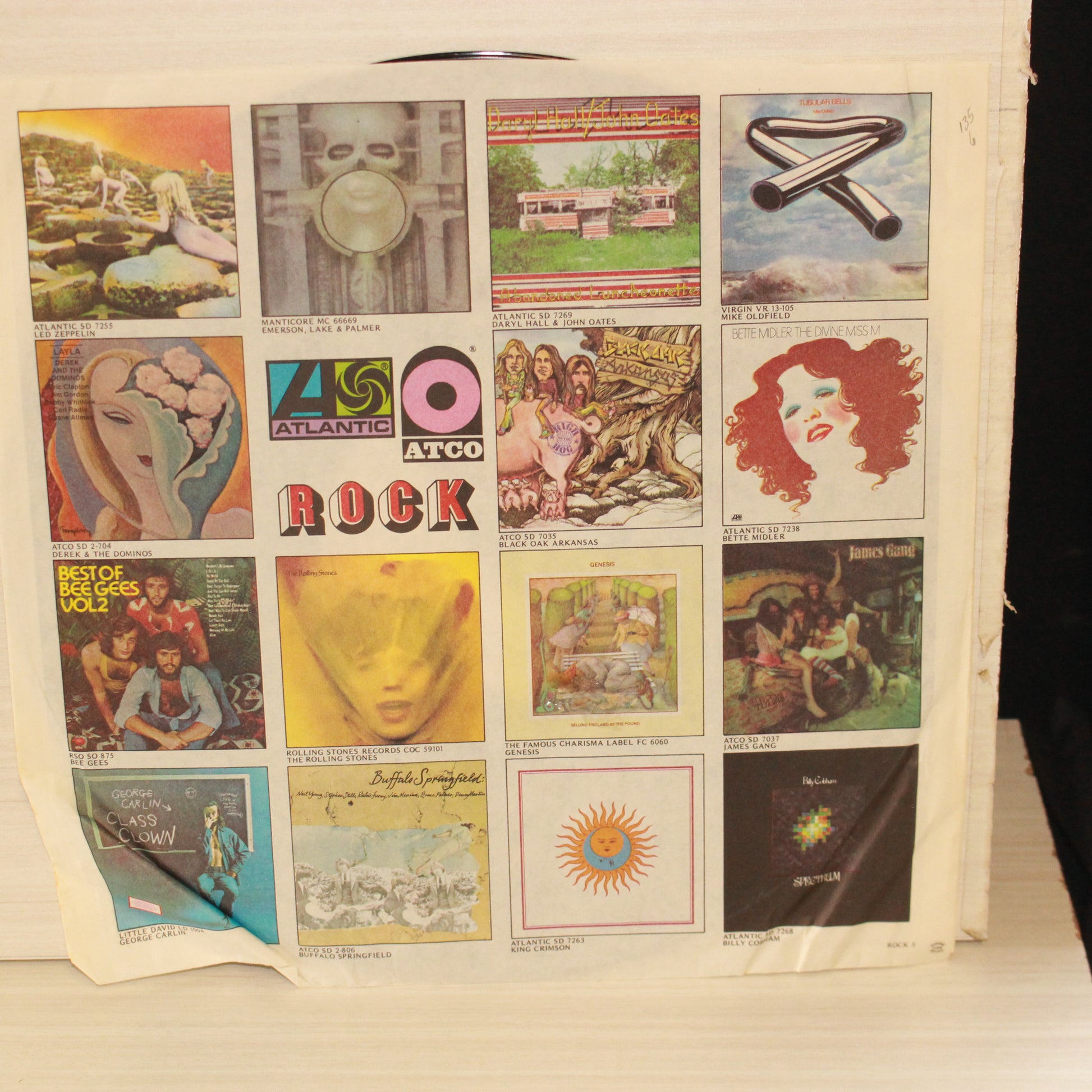 Mike Oldfield : Tubular Bells (LP,Album,Stereo)