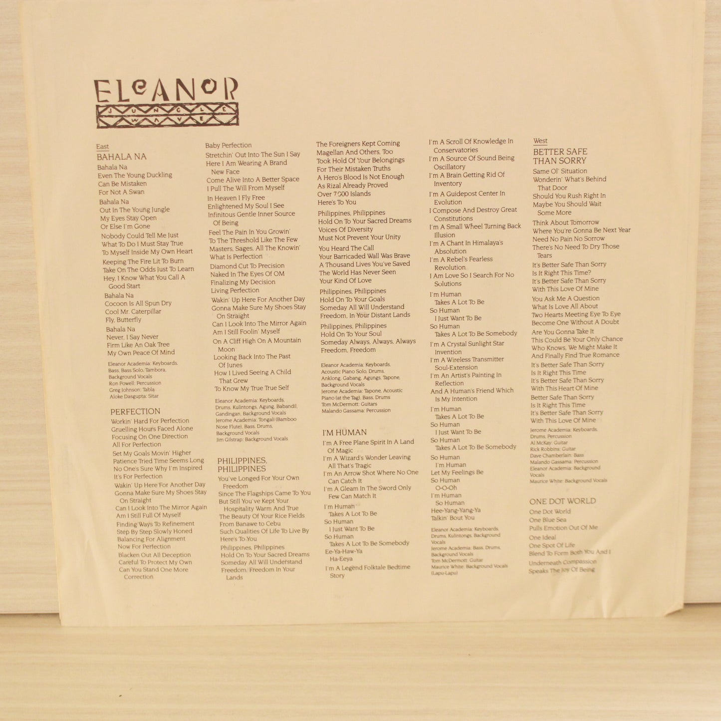 Eleanor Academia : Jungle Wave (LP,Album)